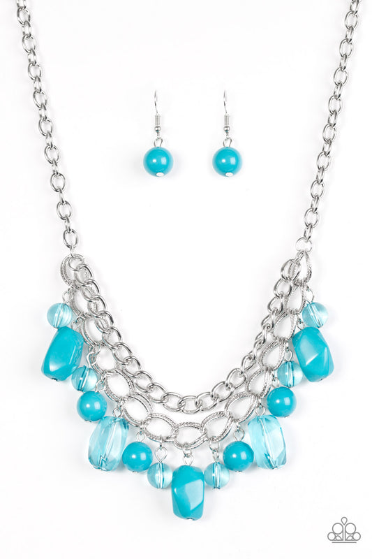 Brazilian Bay - Blue necklace