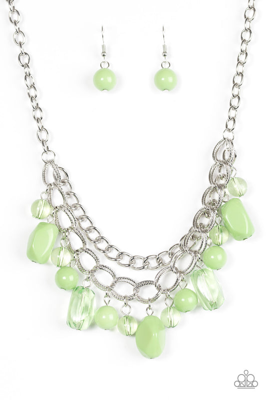 Brazilian Bay - Green necklace