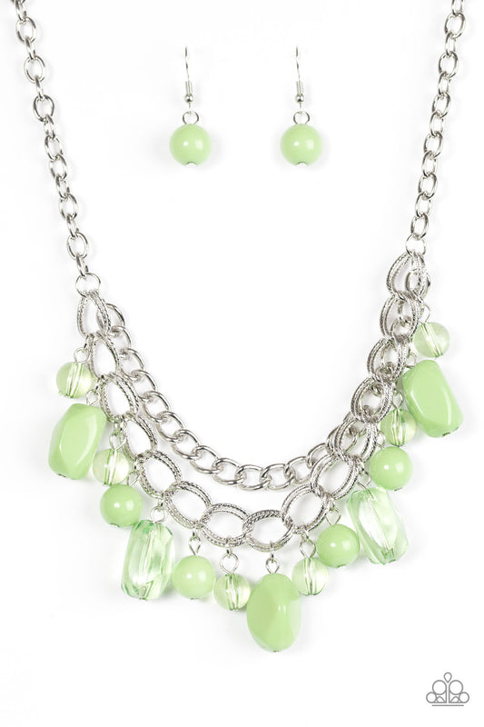 Brazilian Bay - Green necklace