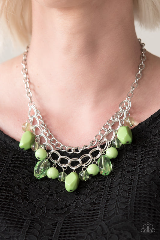 Brazilian Bay - Green necklace