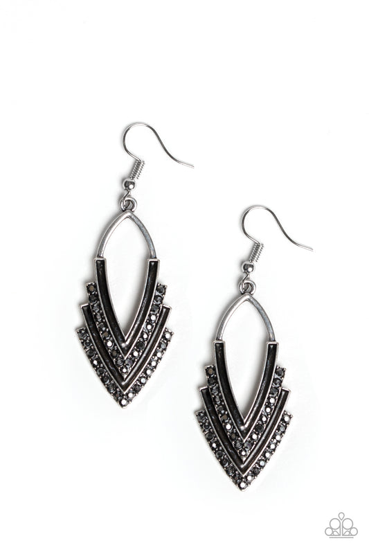 Tour de Force - Silver earrings