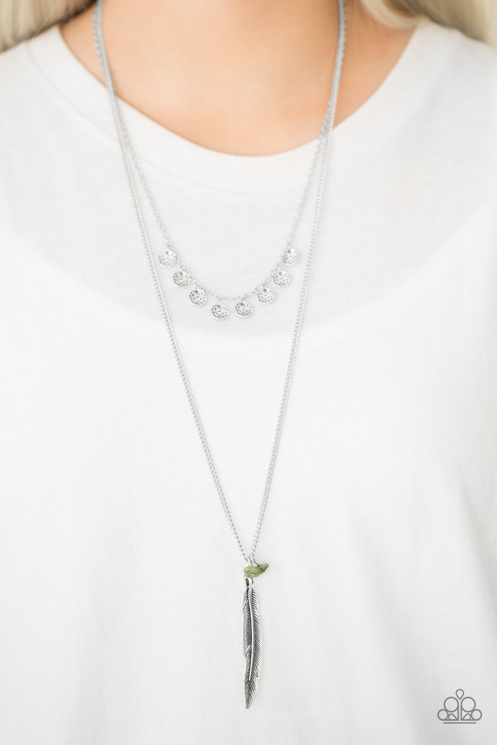 Mojave Musical - Green necklace