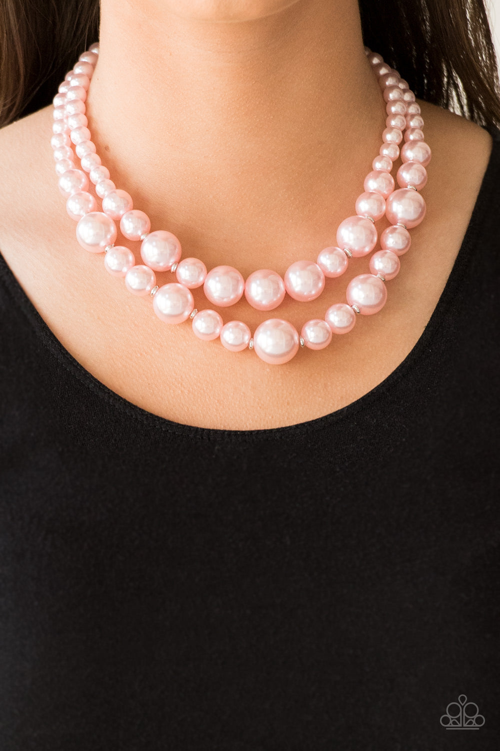 The More The Modest - Pink pearl necklace