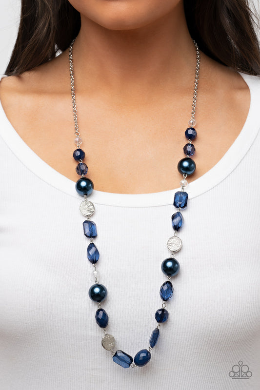 Timelessly Tailored - Blue necklace