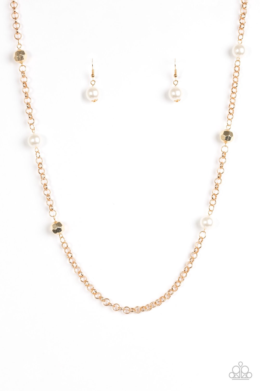 Showroom Shimmer - Gold necklace