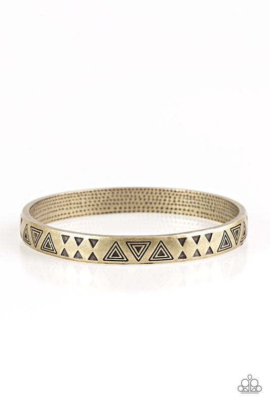 Fox In The Henhouse - Brass bracelet