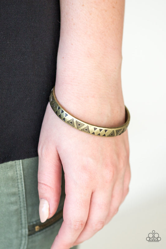 Fox In The Henhouse - Brass bracelet