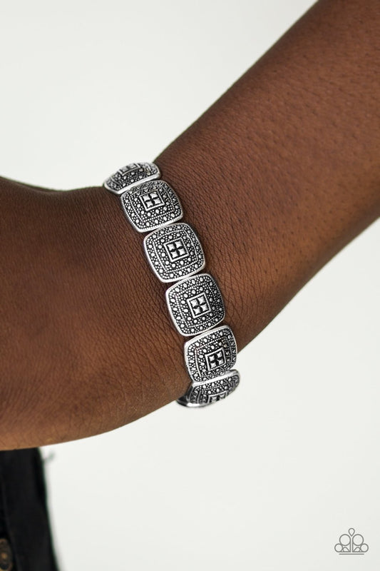 Radiantly Riviera - Silver Bracelet