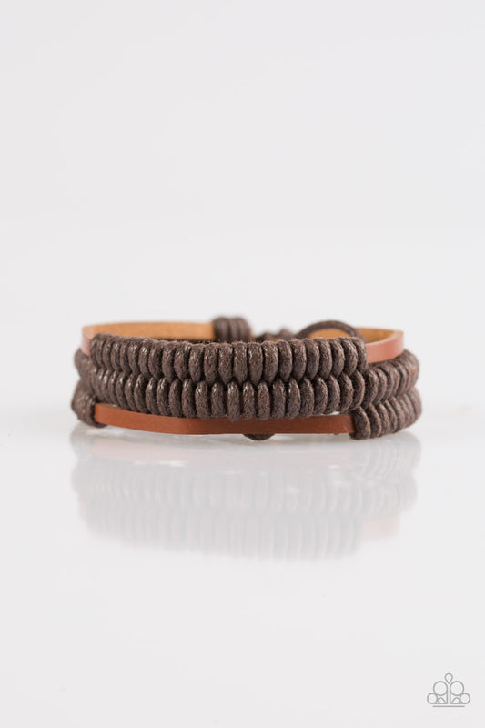 Trail Rage - Brown urban bracelet