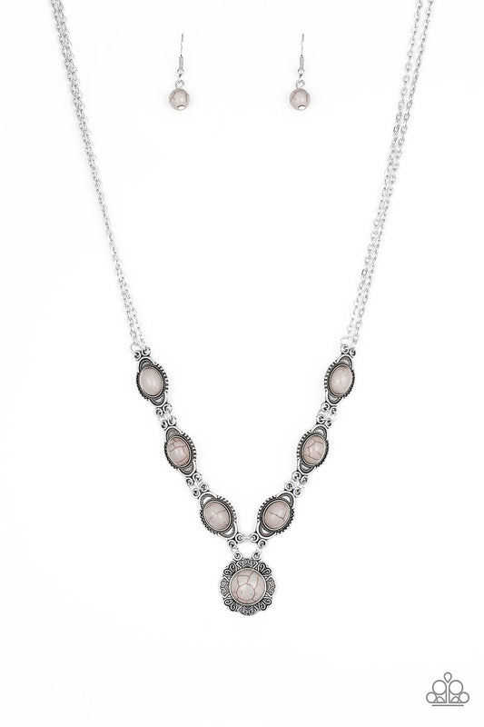 Desert Dreamin - silver necklace