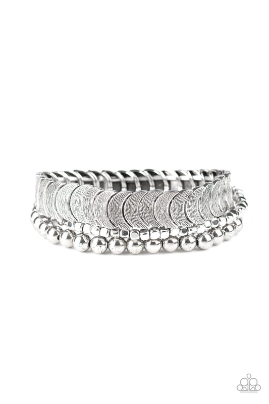 LAYER It On Me - Silver bracelet