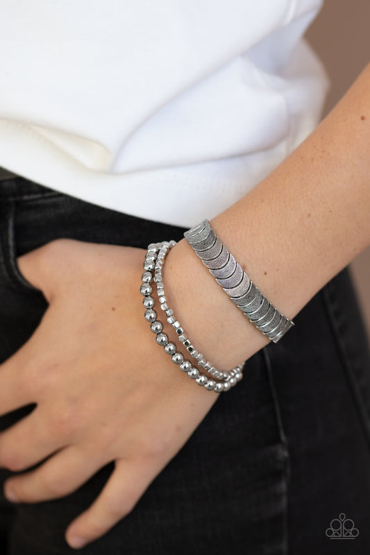 LAYER It On Me - Silver bracelet