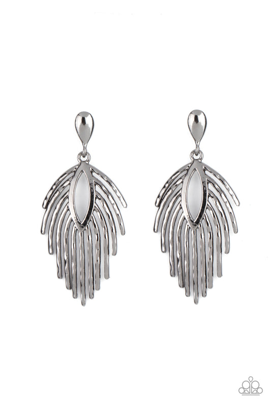 Metro Safari - Black/GM post earrings