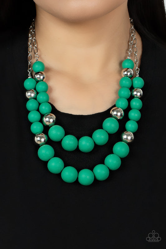 Vivid Vanity - Green necklace