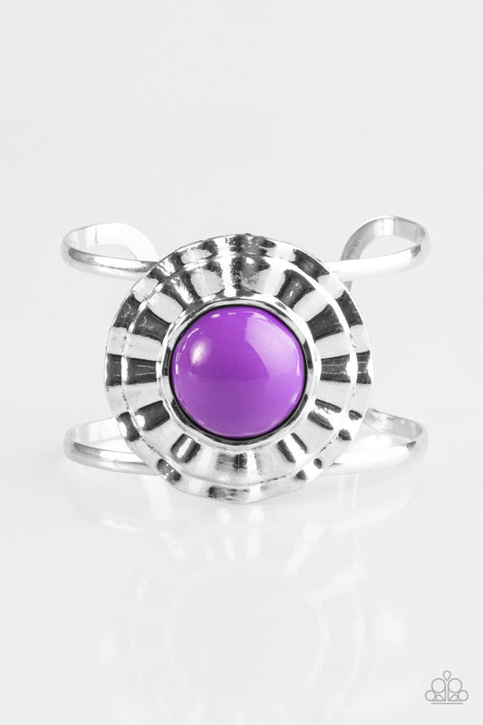 My Primary Color - purple necklace w/ matching bracelet