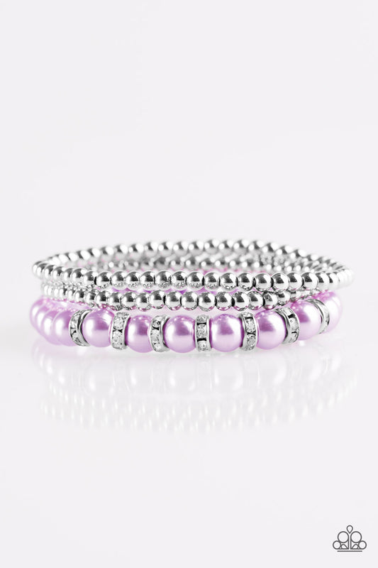 Perfect POSH-ture - Purple bracelet