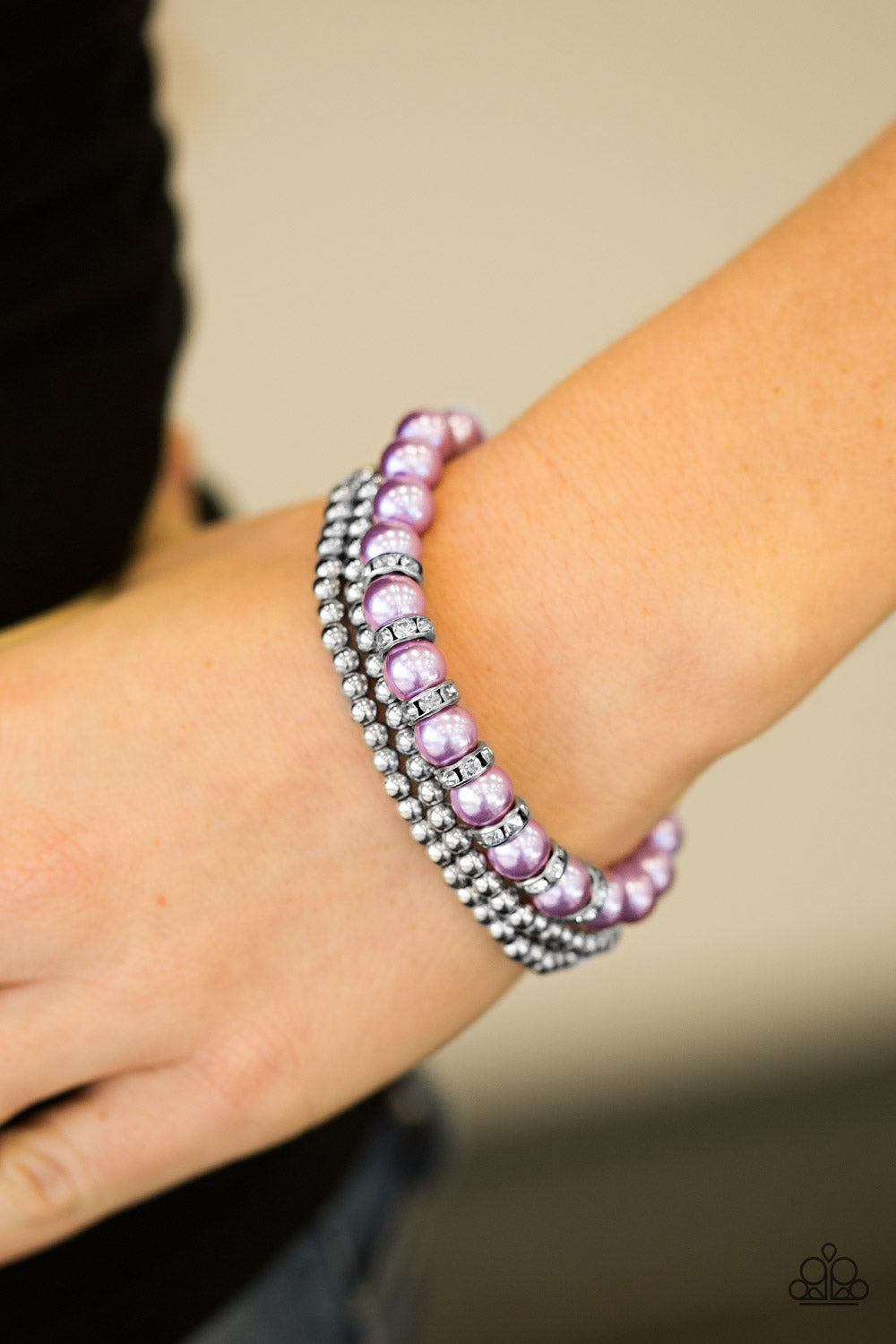 Perfect POSH-ture - Purple bracelet