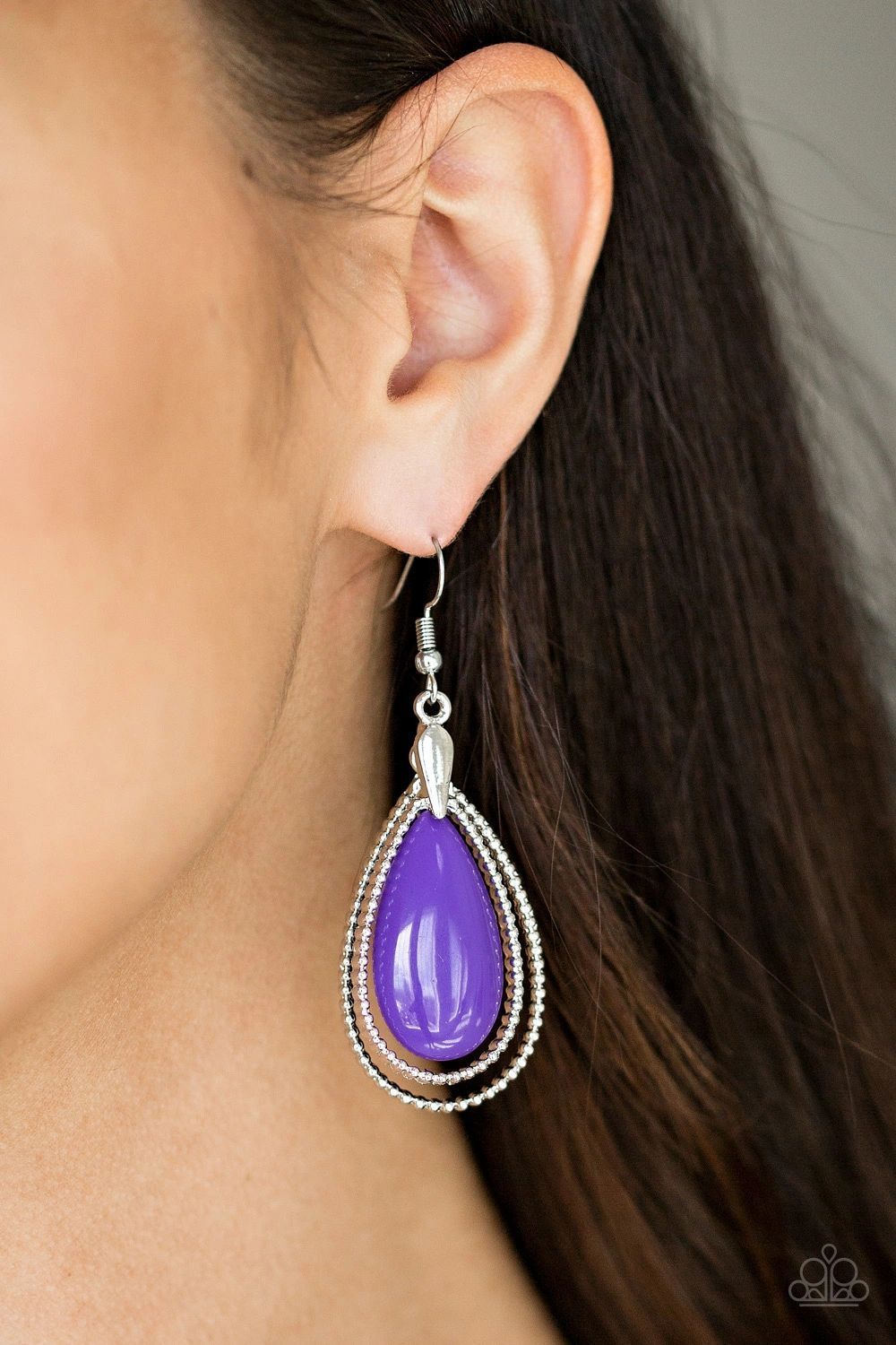 SPRING SPLENDOR - PURPLE EARRINGS