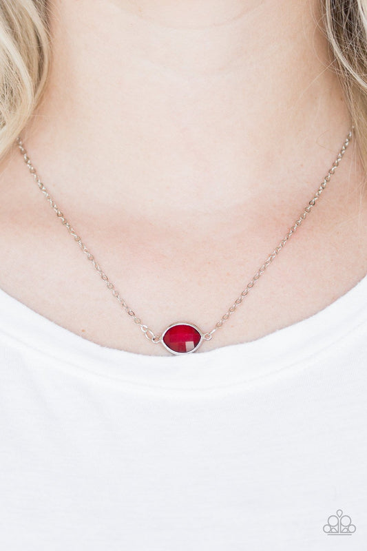 Fashionably Fantabulous - Red necklace