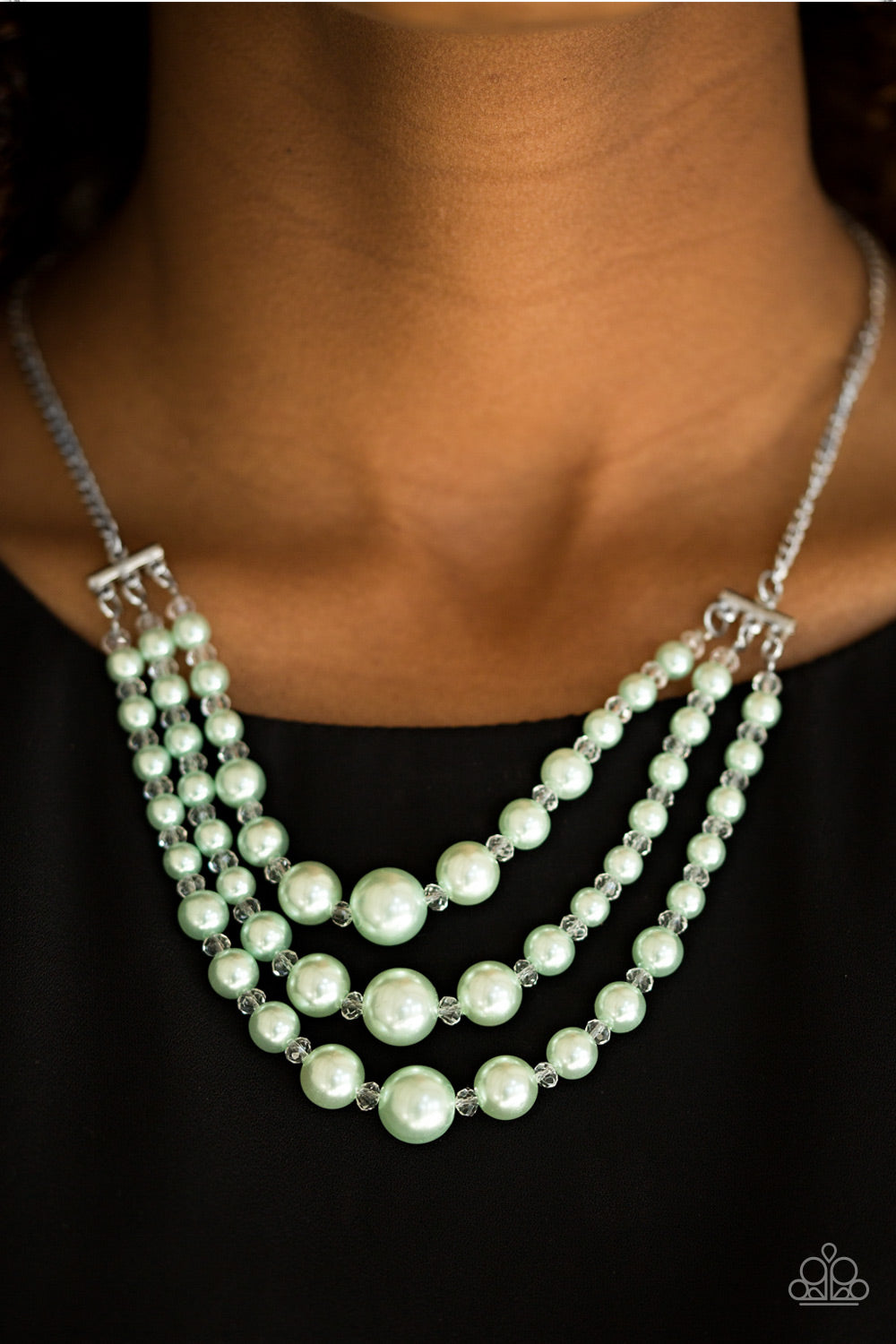 Spring Social - Green necklace