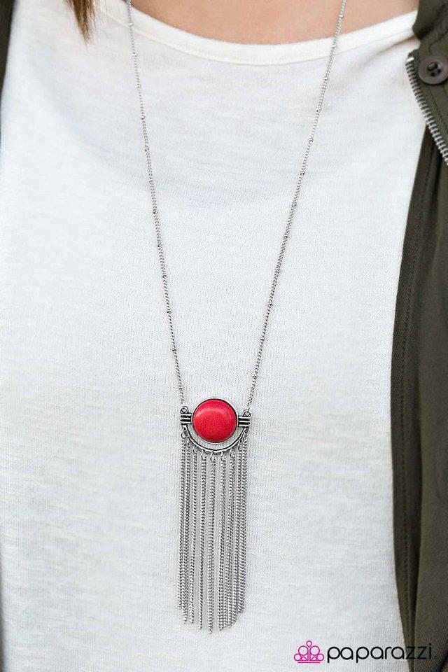 After Dusk - Red Necklace