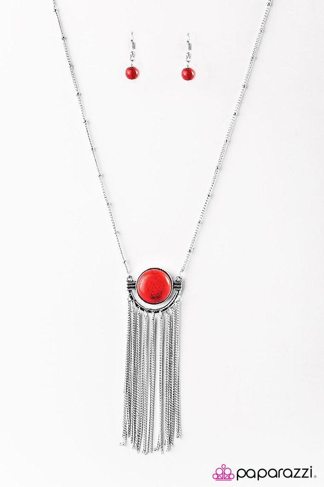 After Dusk - Red Necklace