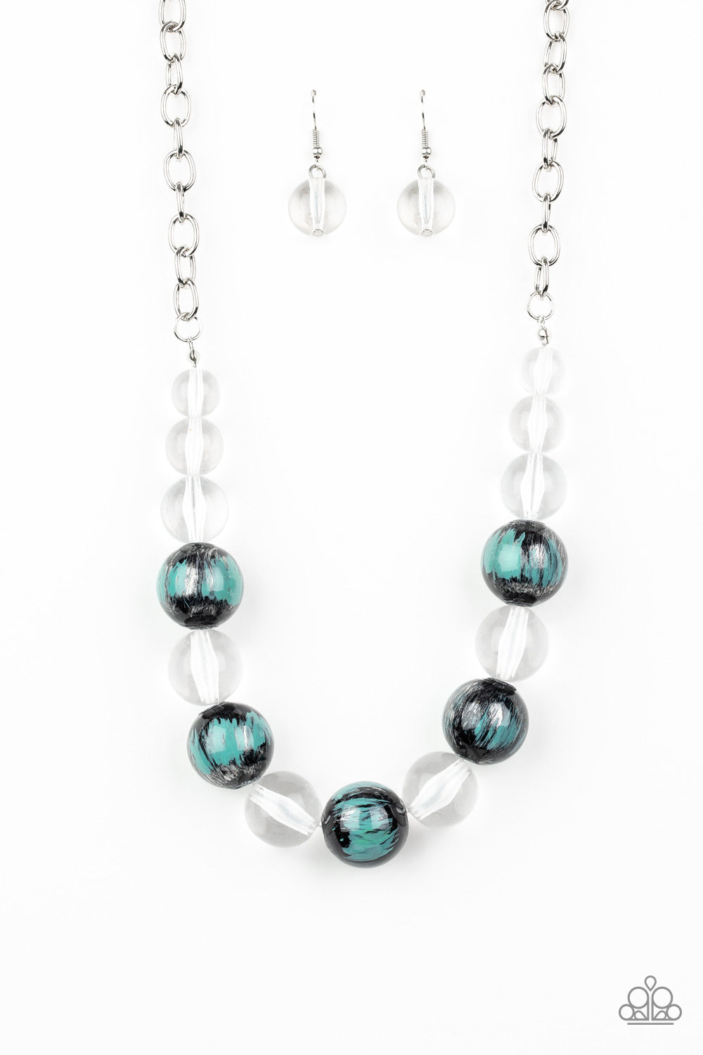 Torrid Tide - Blue necklace
