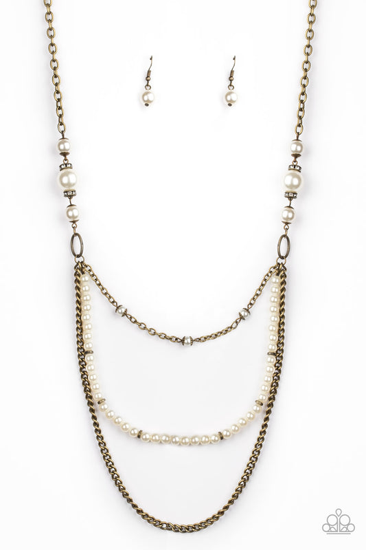 Very Vintage - Brass necklace