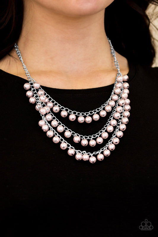 Chicly Classic - Pink necklace