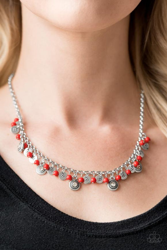 Fashion Formal - Red necklace