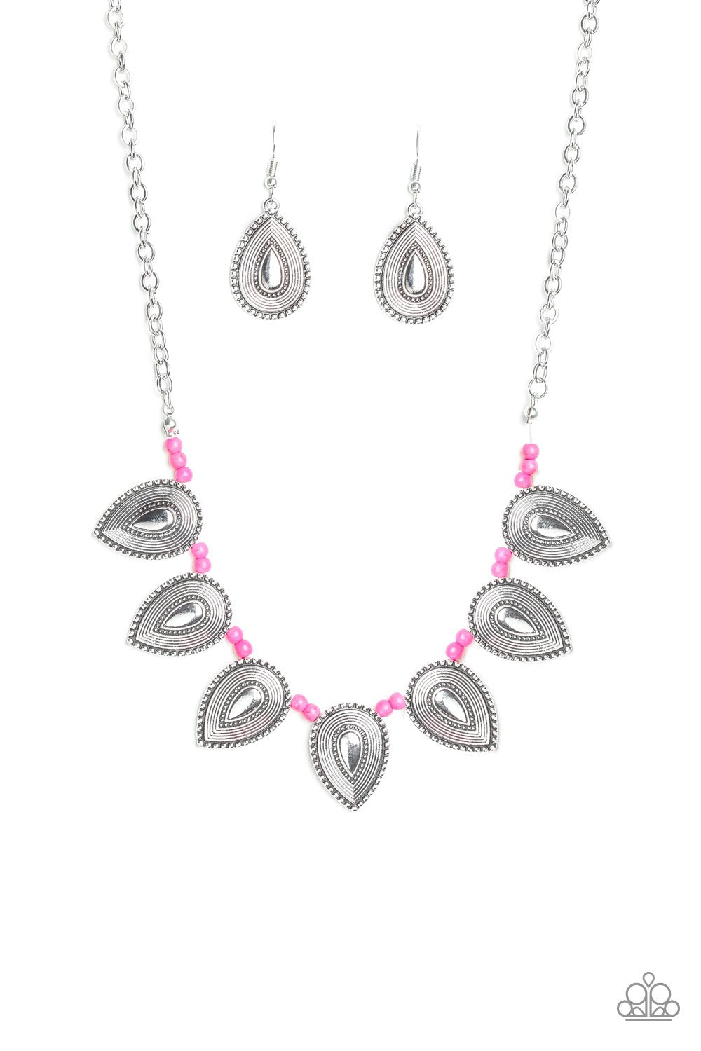 Terra Trailblazer - pink necklace
