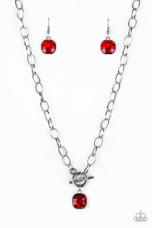 Dynamite Dazzle - Red necklace