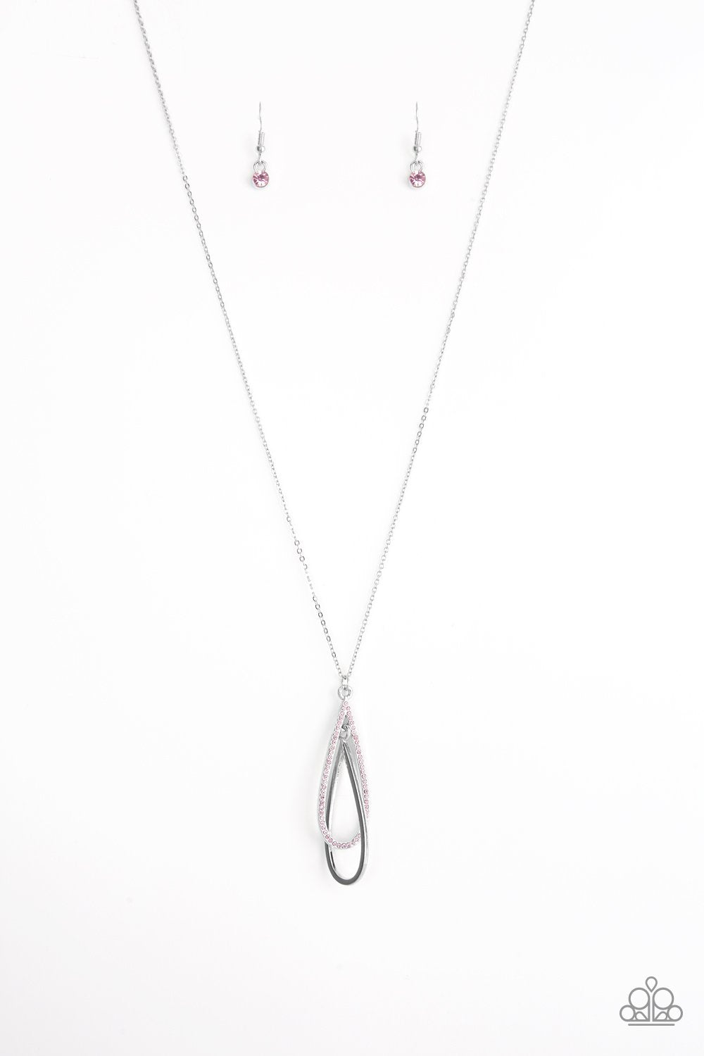 Step Into the Spotlight - Pink necklace