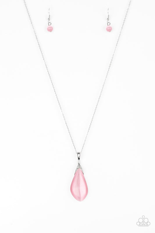 Friends In GLOW Places - Pink necklace