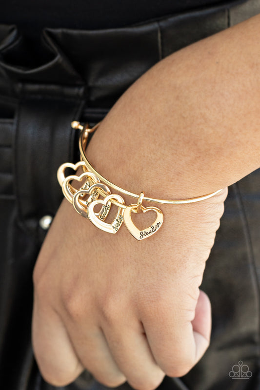 A Charmed Society - Gold bracelet