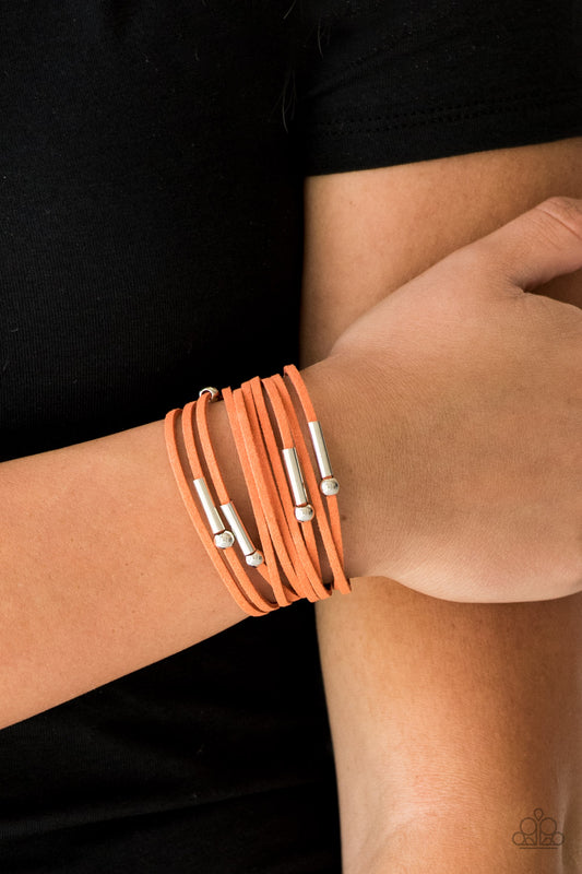 Back To BACKPACKER - Orange bracelet