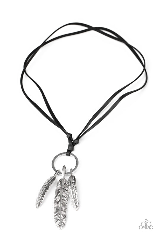 Bird Watcher - Black necklace