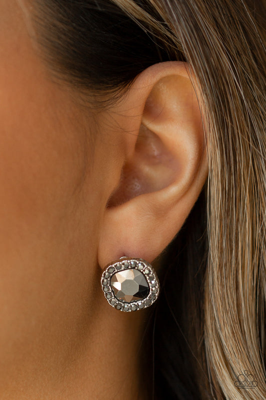 Bling Tastic! - Silver post earrings