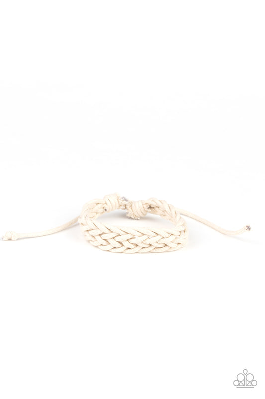 Braid Raid - White bracelet