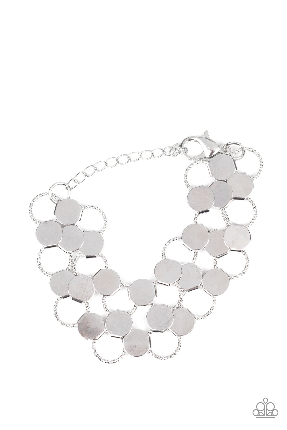 Net Result - Silver necklace w/ matching bracelet