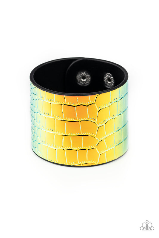 Chroma Croc - Multi bracelet