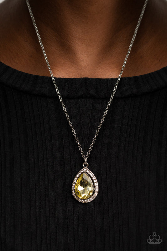 Duchess Decorum - Yellow necklace