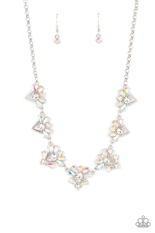 Extragalactic Extravagance - Multicolor Iridescent necklace