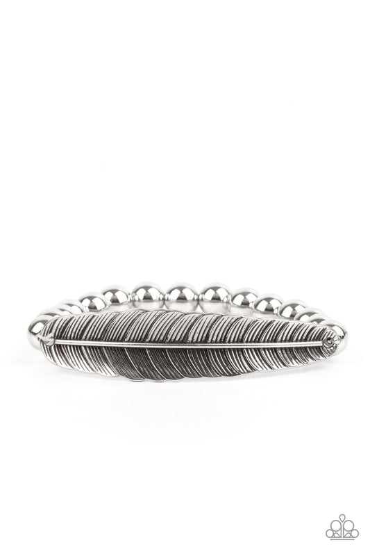 Featherlight Fashion - Silver bracelet