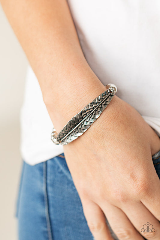 Featherlight Fashion - Silver bracelet