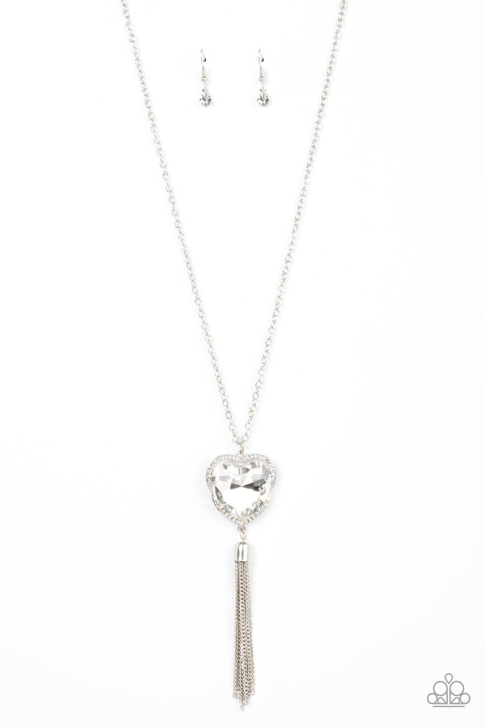 Finding My Forever - White Gem Necklace