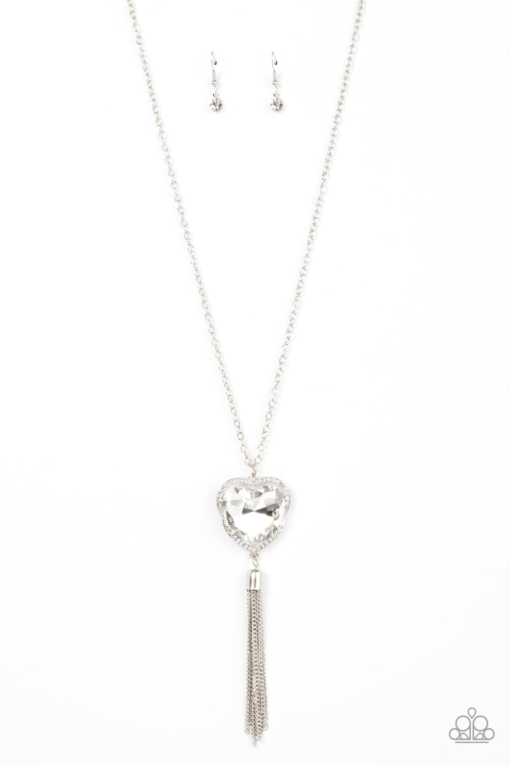 Finding My Forever - White Gem Necklace