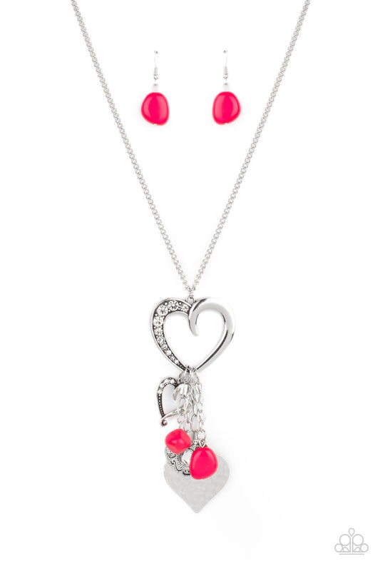 Flirty Fashionista - Pink necklace