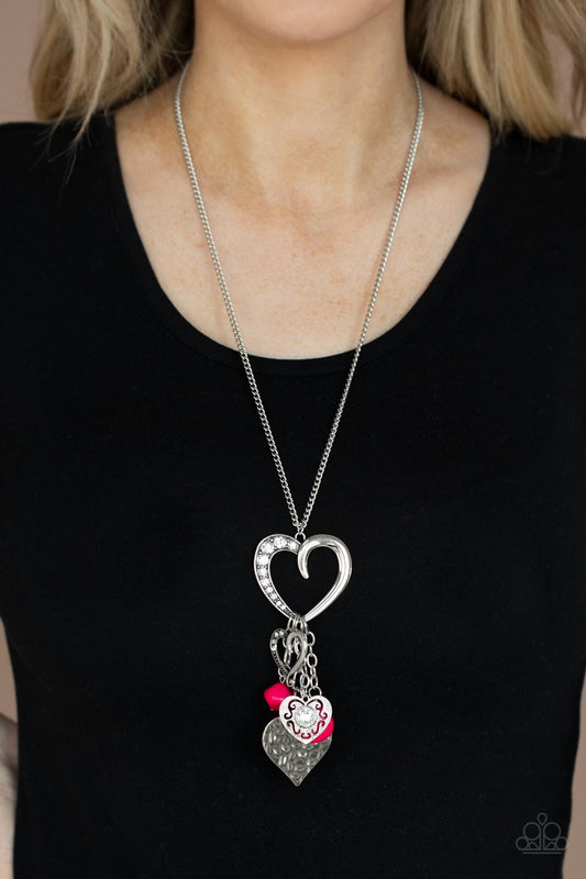 Flirty Fashionista - Pink necklace