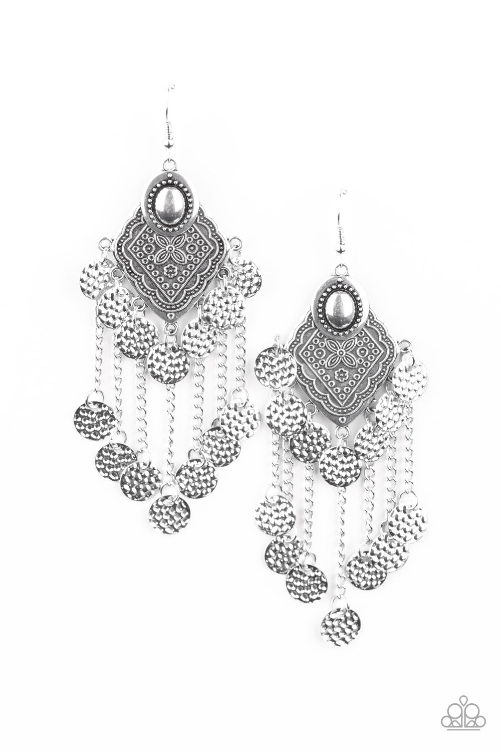 Garden Explorer - Silver earrings